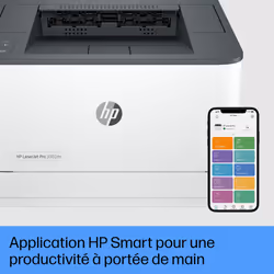 HP LaserJet Pro Imprimante 3002dn, Noir et blanc, Imprimante pour Petites/moyennes entreprises, Imprimer, Sans fil; Imprimer depuis un téléphone ou une tablette; Impression recto-verso - Vue supplémentaire 9