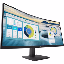 HP Écran incurvé P34hc G4 WQHD USB-C - Vue supplémentaire 4