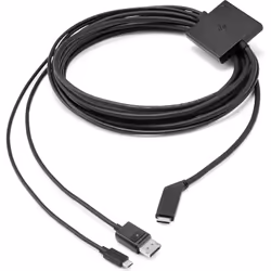 HP Reverb G2 6 Meter Cable, 6 m, USB B, USB A/Micro-USB B, Noir
