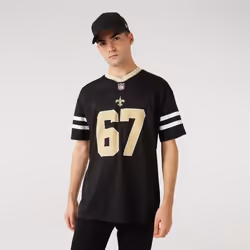Maillot New Era Des New Orleans Saints Noir NFL Logo