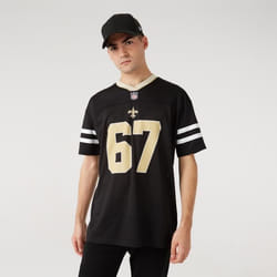 Maillot New Era Des New Orleans Saints Noir NFL Logo