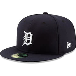 Casquette New Era Detroit Tigers Navy 59Fifty en coton pour adulte - Sportswear