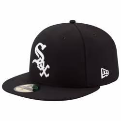 Casquette - New Era - 59Fifty - AUTHENTIC ON-FIELD - Chicago White Sox - Noir - Homme