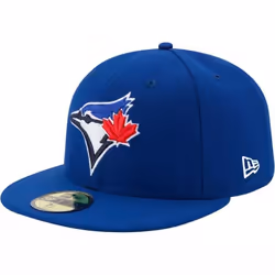 Casquette - NEW ERA - Toronto Blue Jays - 59FIFTY - Noir - 100% polyester haute performance