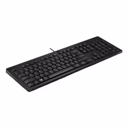 HP 125 USB Wired Keyboard clavier Noir - Vue supplémentaire 2