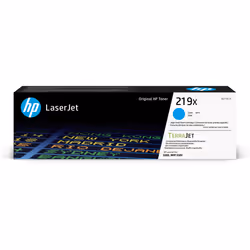 HP Toner cyan grande capacité LaserJet authentique 219X, 2500 pages, Cyan, 1 pièce(s)