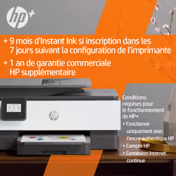 HP OfficeJet Imprimante Tout-en-un HP 8014e, Couleur, Imprimante pour Domicile, Impression, copie, numérisation, HP+; Éligibilité HP Instant Ink; Chargeur automatique de documents; Impression recto-verso - Vue supplémentaire 13