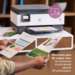 HP OfficeJet Imprimante Tout-en-un HP 8014e, Couleur, Imprimante pour Domicile, Impression, copie, numérisation, HP+; Éligibilité HP Instant Ink; Chargeur automatique de documents; Impression recto-verso - Vue supplémentaire 14