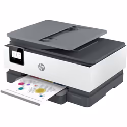HP OfficeJet Imprimante Tout-en-un HP 8014e, Couleur, Imprimante pour Domicile, Impression, copie, numérisation, HP+; Éligibilité HP Instant Ink; Chargeur automatique de documents; Impression recto-verso
