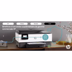 HP OfficeJet Imprimante Tout-en-un HP 8014e, Couleur, Imprimante pour Domicile, Impression, copie, numérisation, HP+; Éligibilité HP Instant Ink; Chargeur automatique de documents; Impression recto-verso - Vue supplémentaire 7