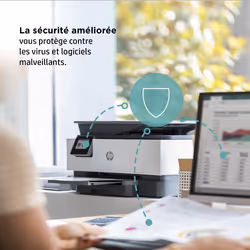 HP OfficeJet Pro Imprimante Tout-en-un HP 9014e, Couleur, Imprimante pour Petit bureau, Impression, copie, scan, fax, HP+; Éligibilité HP Instant Ink; Chargeur automatique de documents; Impression recto-verso - Vue supplémentaire 16