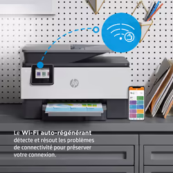 HP OfficeJet Pro Imprimante Tout-en-un HP 9014e, Couleur, Imprimante pour Petit bureau, Impression, copie, scan, fax, HP+; Éligibilité HP Instant Ink; Chargeur automatique de documents; Impression recto-verso - Vue supplémentaire 17