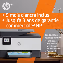 HP OfficeJet Pro Imprimante Tout-en-un HP 9014e, Couleur, Imprimante pour Petit bureau, Impression, copie, scan, fax, HP+; Éligibilité HP Instant Ink; Chargeur automatique de documents; Impression recto-verso - Vue supplémentaire 20