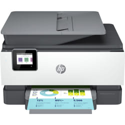 HP OfficeJet Pro Imprimante Tout-en-un HP 9019e, Couleur, Imprimante pour Petit bureau, Impression, copie, scan, fax, HP+; Éligibilité HP Instant Ink; Chargeur automatique de documents; Impression recto-verso
