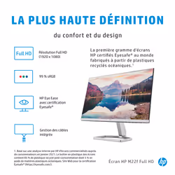 HP Écran Full HD M22f - Vue supplémentaire 8