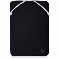 HP Housse de protection réversible pour ordinateur portable 14,1 pouces, coloris argent, Housse, 35,8 cm (14.1"), 160 g