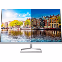 HP Écran QHD M27fq, 68,6 cm (27"), 2560 x 1440 pixels, Quad HD, LED, 5 ms, Argent, Noir