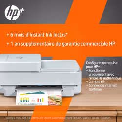 HP ENVY Pro Imprimante Tout-en-un HP ENVY 6432e, Couleur, Imprimante pour Domicile, Impression, copie, numérisation, envoi de télécopie mobile, Sans fil; HP+; Éligibilité HP Instant Ink; Imprimer depuis un téléphone ou une tablette - Vue supplémentaire 6