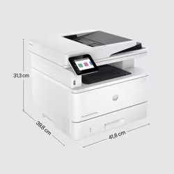 HP LaserJet Pro Imprimante MFP 4102fdn, Noir et blanc, Imprimante pour Petites/moyennes entreprises, Impression, copie, scan, fax, Éligibilité Instant Ink; Imprimer depuis un téléphone ou une tablette; Chargeur automatique de documents; Impression recto-verso - Vue supplémentaire 7