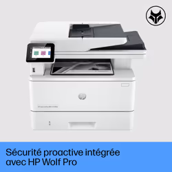 HP LaserJet Pro Imprimante MFP 4102fdw, Noir et blanc, Imprimante pour Petites/moyennes entreprises, Impression, copie, scan, fax, Sans fil; Éligibilité Instant Ink; Imprimer depuis un téléphone ou une tablette; Chargeur automatique de documents - Vue supplémentaire 8