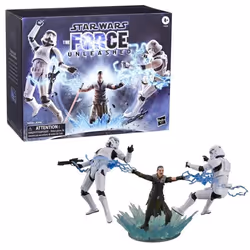 STAR WARS - STARKILLER & STORMTROOPERS - FIGURINE BLACK SERIES 15CM HA