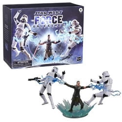 STAR WARS - STARKILLER & STORMTROOPERS - FIGURINE BLACK SERIES 15CM HA