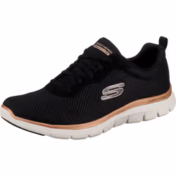 Skechers Flex Appeal 4.0 Noir / Or Rose