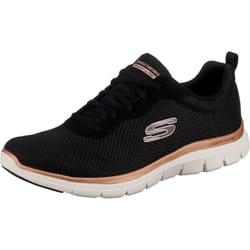 Skechers Flex Appeal 4.0 Noir / Or Rose