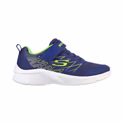 Chaussure pour Garçon - SKECHERS - Microspec Texlor - Fermeture à Lacets - Bleu