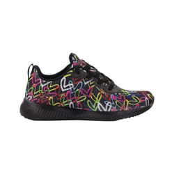 Baskets Skechers BOBS SQUAD STARRY LOVE 117092-BKMT - Femme - Noir Multicolore - 38 EU