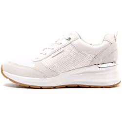 Sneakers Billion-Subtle Spots Textile Blanc