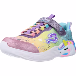 Skechers modèle Unicorn Dreams Multicolore