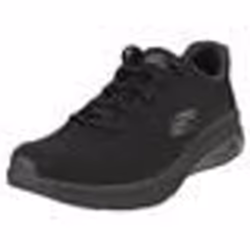 Baskets Skechers SKECH-AIR VEGAN 149645-BBK - Femme - Textile - Lacets - Noir