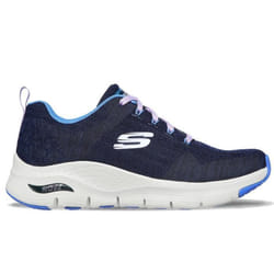 Chaussures - Skechers - Arch Fit - Comfy Wave - Femme - Bleu - 149414-NVBL