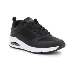Chaussure Homme Skechers Uno - Sol Noir - Synthétique - Lacets
