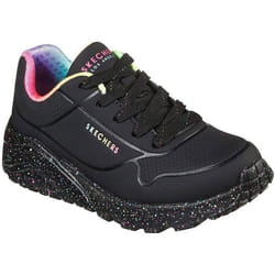 Baskets enfant Sketchers Uno lite - noir/multicouleur - Mixte - Synthétique - Enfant - SKECHERS - Lacets - Plat
