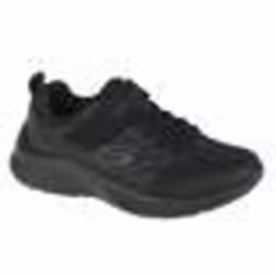 Sneakers - SKECHERS - Microspec Texlor 403770L-BBK - Garçon - Noir - Lacets - Textile