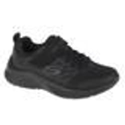 Sneakers - SKECHERS - Microspec Texlor 403770L-BBK - Garçon - Noir - Lacets - Textile