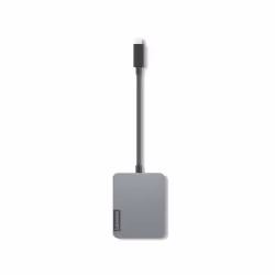 Lenovo 4X91A30366 station d'accueil Avec fil USB 2.0 Type-C Gris - Vue supplémentaire 4