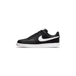 Chaussure Homme Nike Court Vision Low Next Nature DH2987-001 Noir - Talon Plat - Lacets - Tige Synthétique