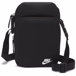 Sac bandoulière - Nike - HERITAGE CROSSBODY - Noir - 100% Polyester - Sangle ajustable
