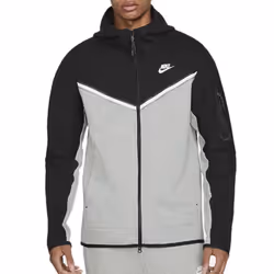 Sweat Nike NSW TECH FLEECE - Gris - Col capuche - Manches longues - Mixte