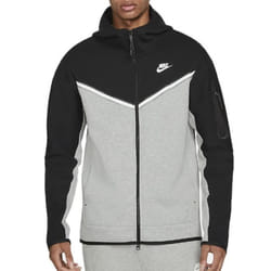 Sweat Nike NSW TECH FLEECE - Gris - Col capuche - Manches longues - Mixte