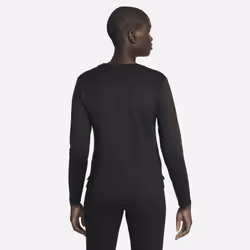 Haut à manches longues Nike Therma-FIT One pour Femme - Noir