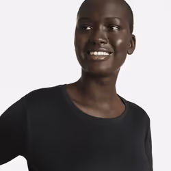 Haut à manches longues Nike Therma-FIT One pour Femme - Noir