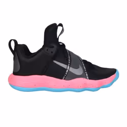 Chaussures de volleyball Nike React HYPERSET - noir/rose - 475