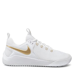 Chaussures de volleyball Nike Air Zoom Hyperace 2 - blanc/or métallisé - 365