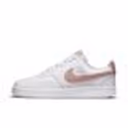 Chaussures Femme - NIKE - COURT VISION LO - Blanc / Rose - Confort quotidien - Style urbain