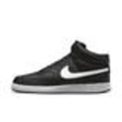 Chaussure - Nike - Court Vision Mid Next Nature - Noir - Lacets - Plat