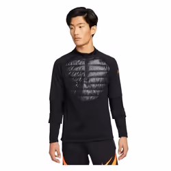 Sweat - NIKE - Thermafit Academy Drill - Noir - Homme - Manches longues - Col montant